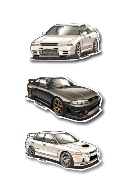 FYS Car Sticker 3 Pack (NOS)